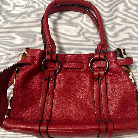 JESSICA SIMPSON red bag - Picture 2 of 4